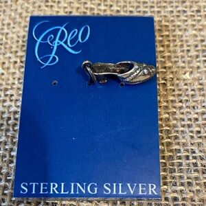 Sterling Silver Shoe Charm